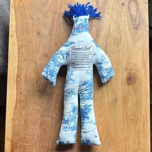 Damnit Doll Blue Yarn Hair Stress Frustration Release